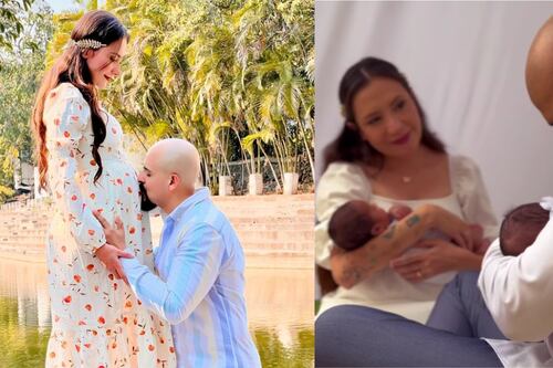 Fichis, hermano de Yuya y Paola Poulain reciben a sus bebés arcoíris tras momentos de dificultad