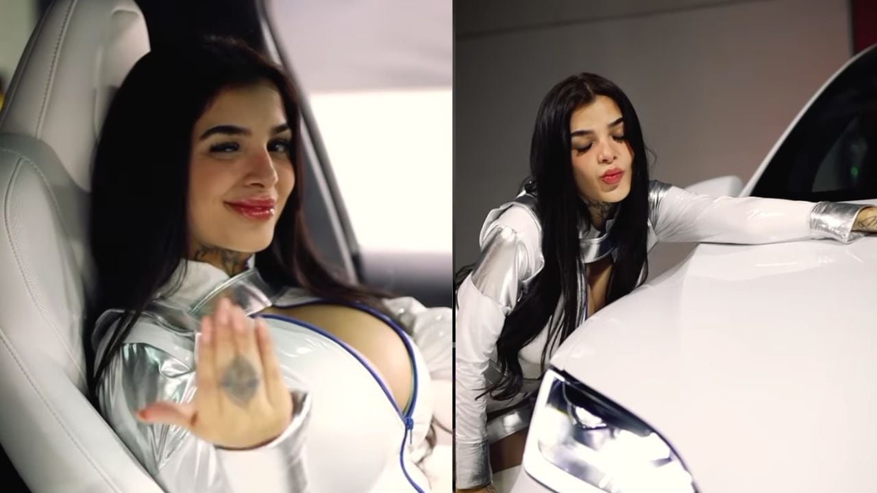 Camioneta de Karely Ruiz