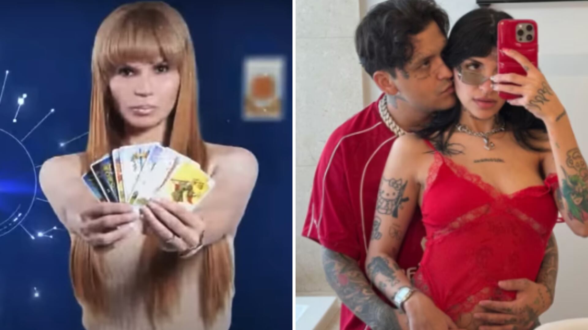 La vidente Mhoni acertó que los cantantes Christian Nodal y Cazzu se separarían. Afirmó que será por una mujer parecida a Belinda.