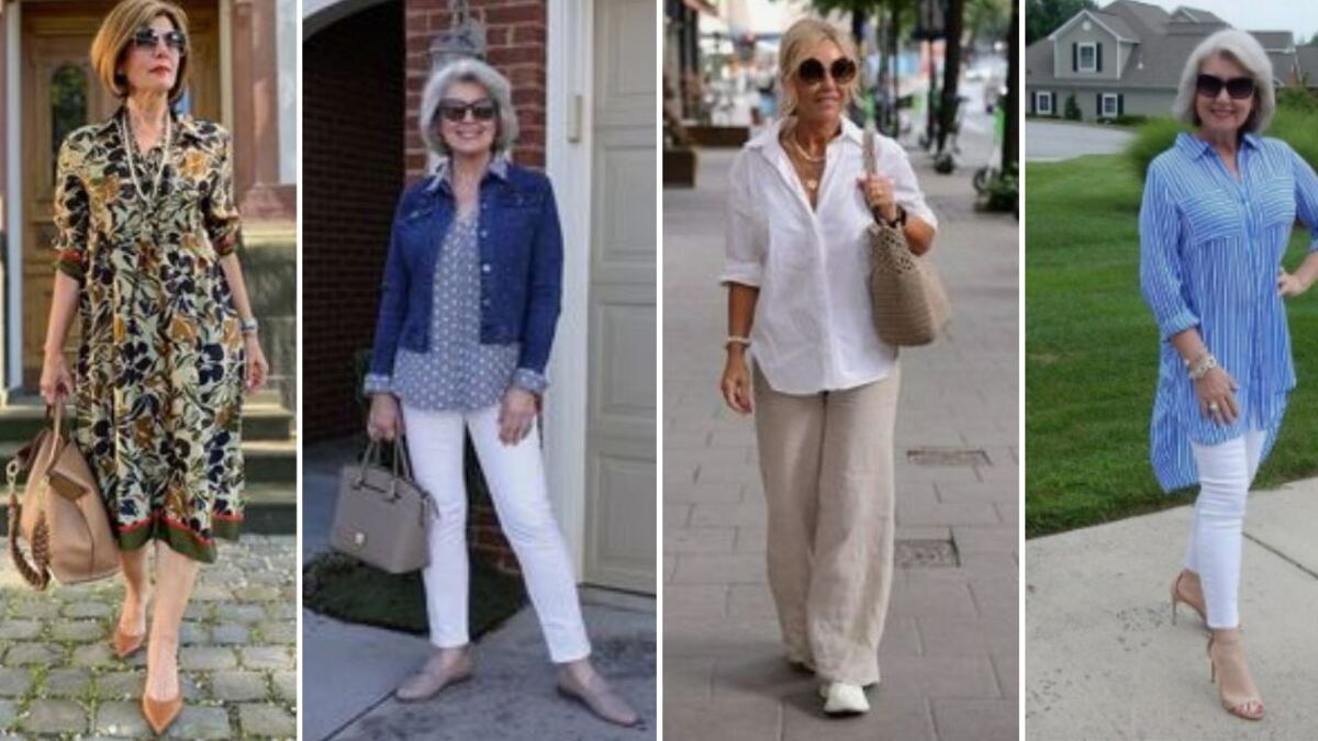 No pierdas el estilo y la elegancia: los looks perfectos para las mujeres de más de 60 años