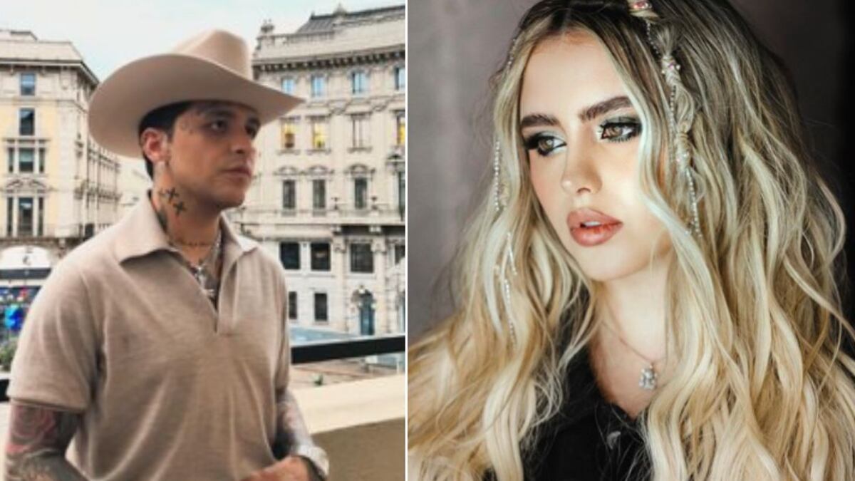 "Esto no es normal entre hermanos": Reviven video de Christian Nodal tocando indebidamente a su hermana