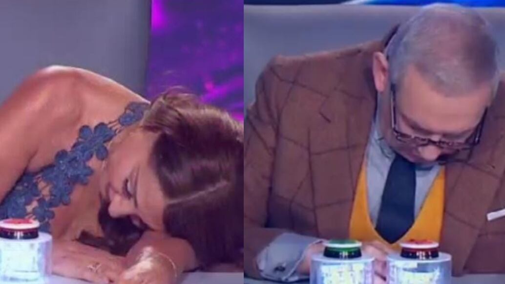 Amparo Grisales casi se quedó dormida con el imitador de Ed Maverik en ‘Yo Me Llamo’