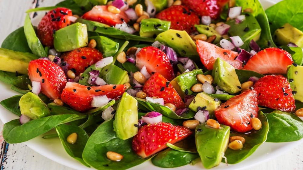 Ensaladas para navidad y fin de año.
