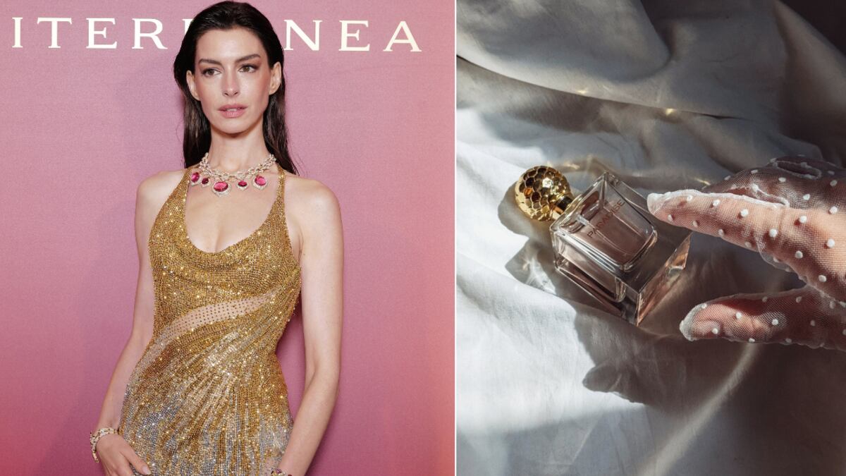 El perfume favorito de Anne Hathaway es tan elegante y suave que se convertirá en el básico de tu tocador.