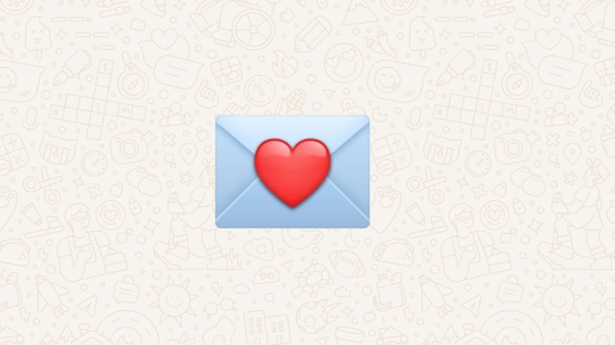 El emoji de carta con corazón es muy usado para decorar mensajes en diferentes plataformas