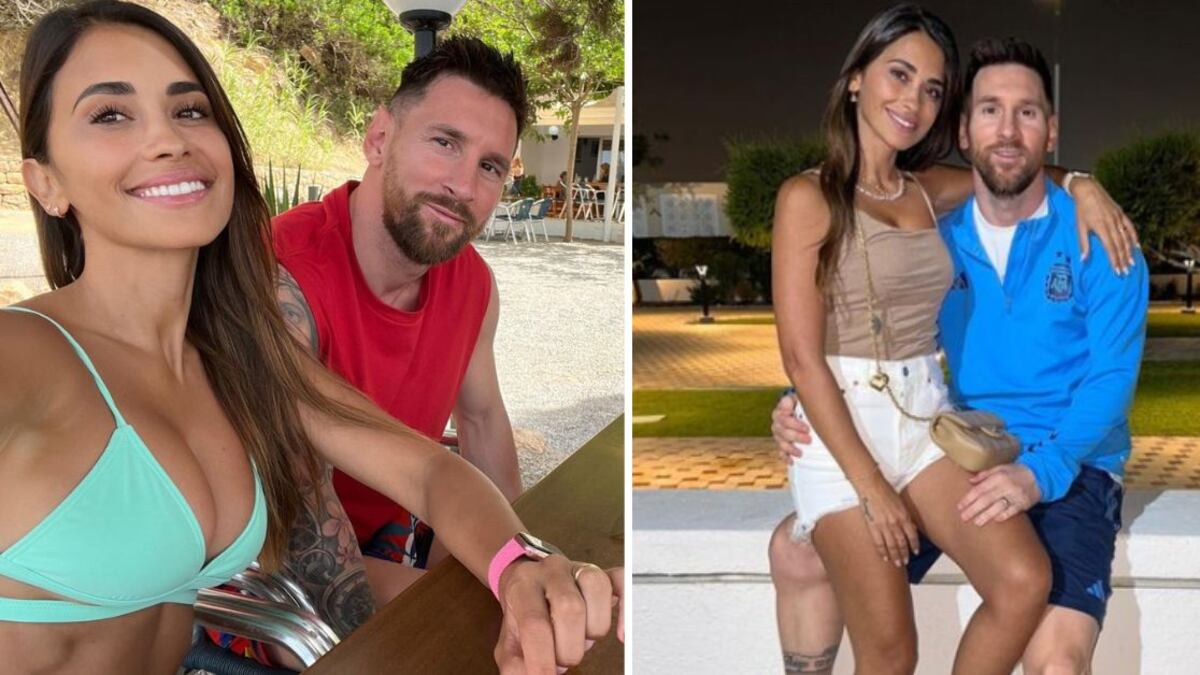 Messi y Antonela relación