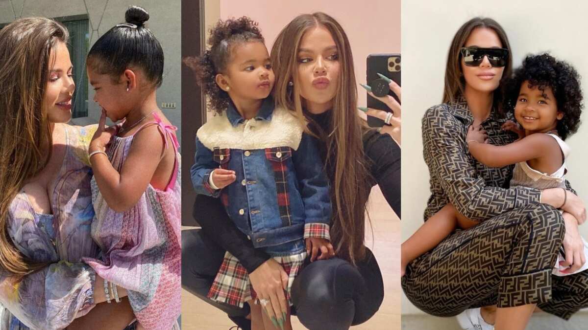 Khloé Kardashian y True Thompson