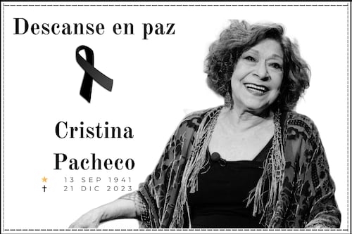 Muere la emblemática periodista Cristina Pacheco a los 82 años