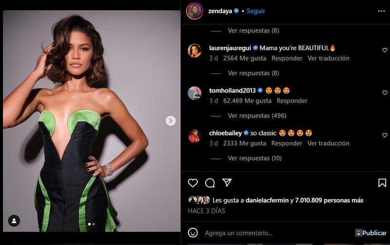 Zendaya y Tom Holland