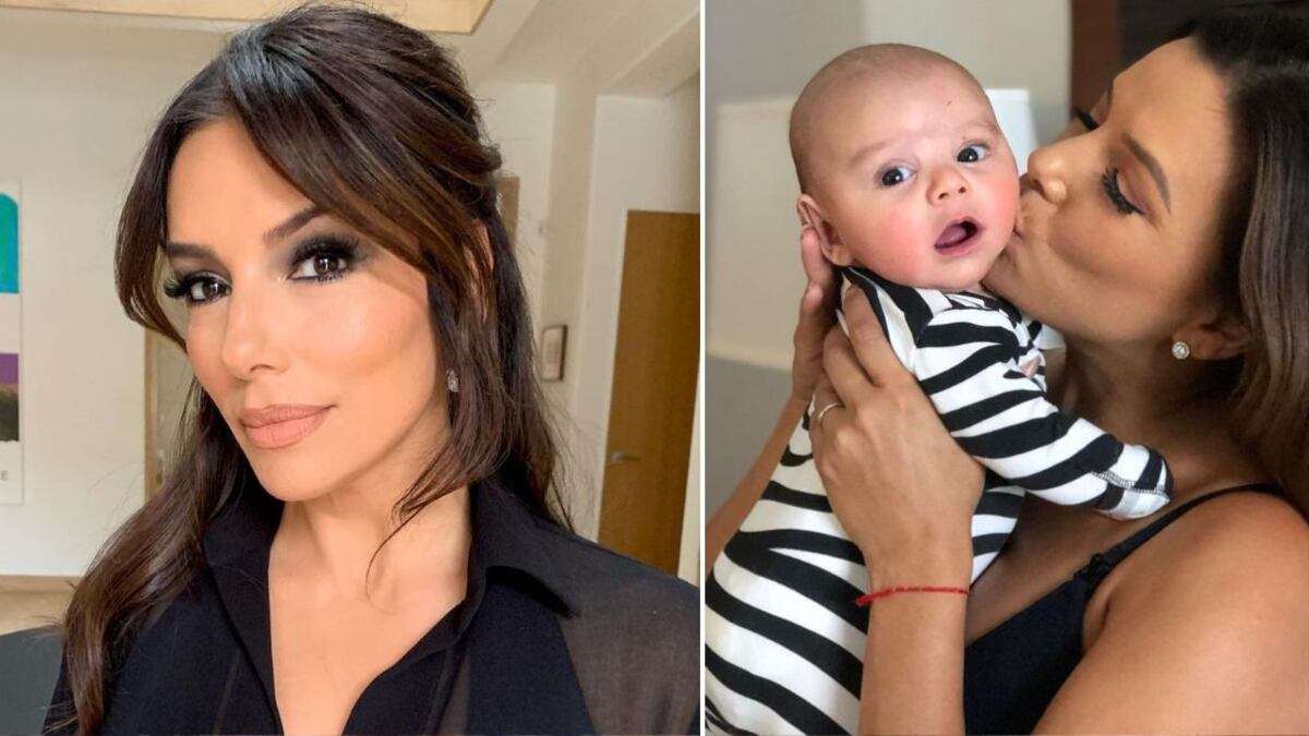 Eva Longoria es una madre orgullosa y entregada para su hijo