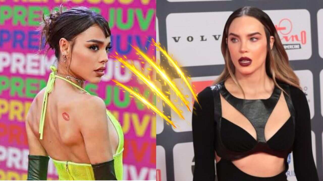 Danna Paola utilizó la frase de Beli para esquivar a la prensa