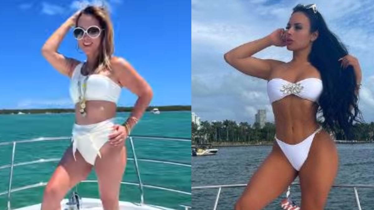 Adamari López y Evelyn Beltrán