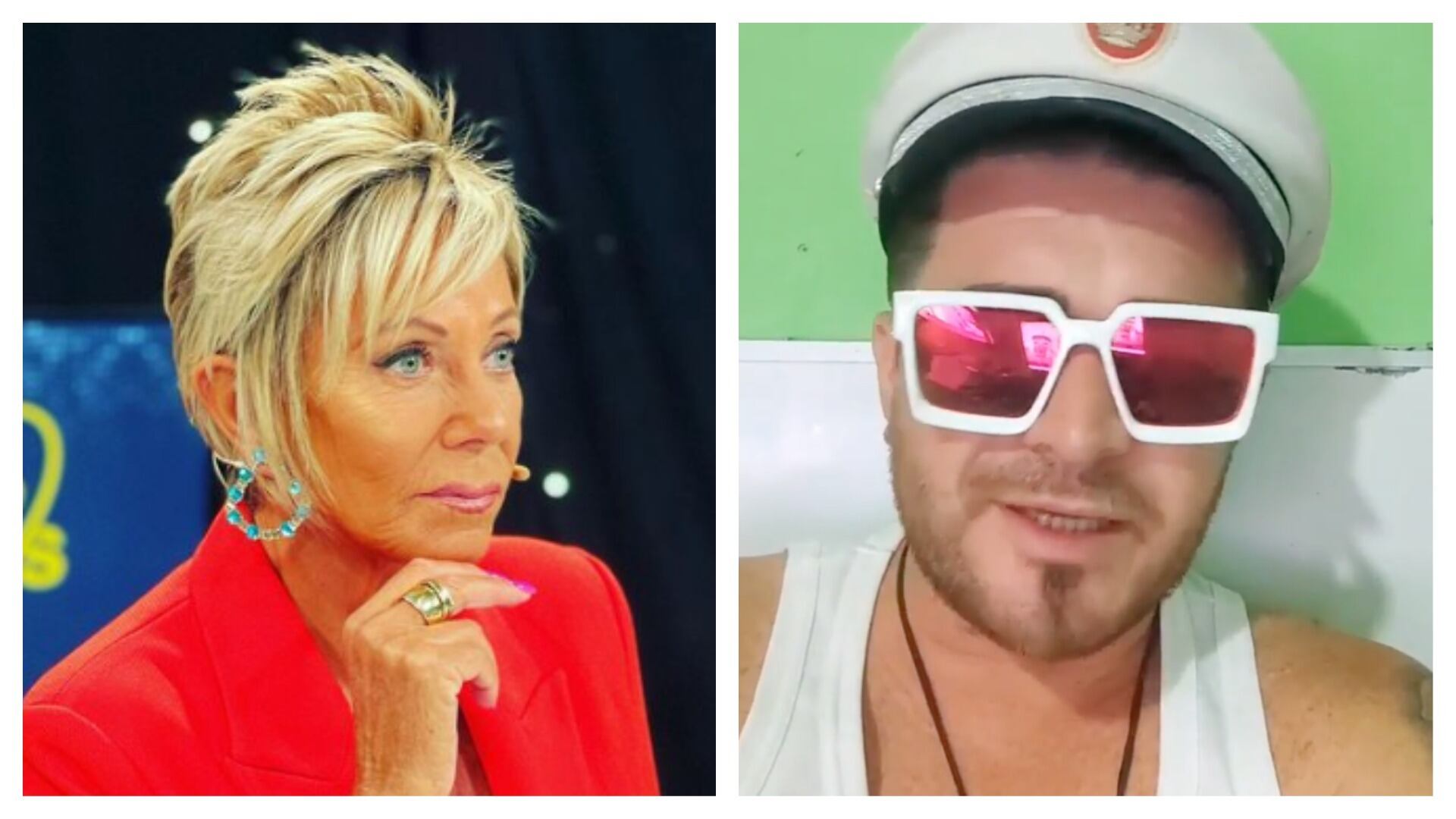 Raquel Argandoña y Junior Playboy