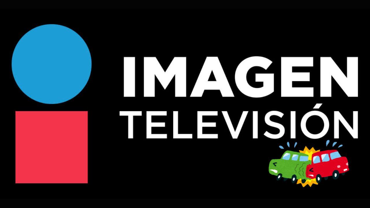 El conductor de Imagen Televisión sufrió un percance automovilístico.