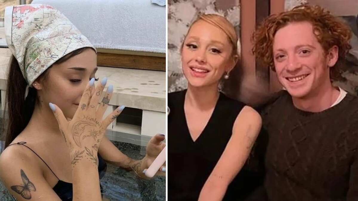 Ariana Grande presumió su tatuaje número 52 durante una entrevista con la revista ‘Allure’.