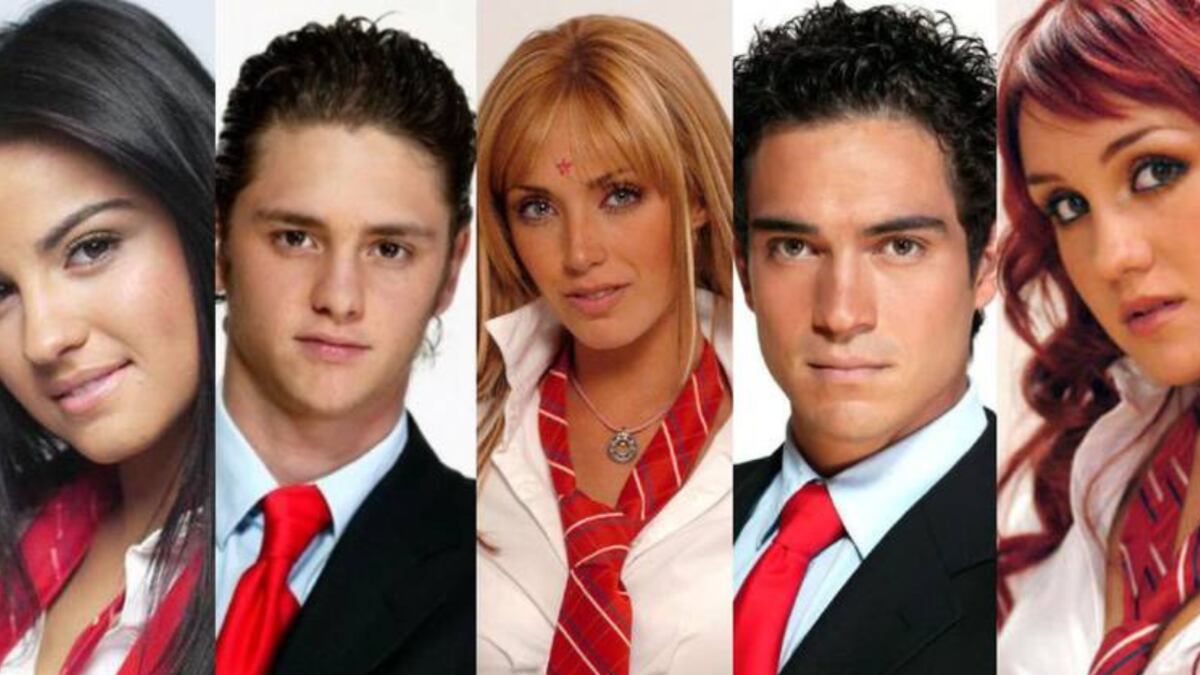 integrantes de Rebelde