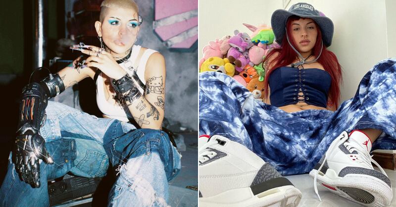 Cazzu te enseña a como combinar baggy jeans