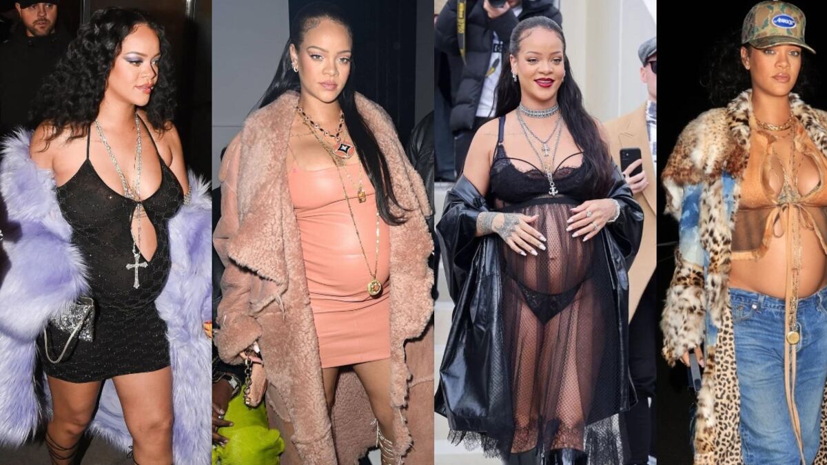 Looks de Rihanna embarazada