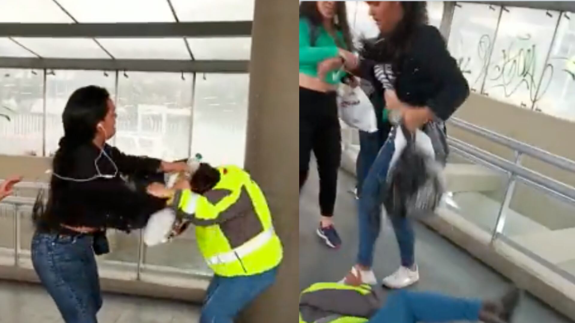 Le gritan "gamina" a joven que golpeó y mechoneó a funcionaria de Transmilenio