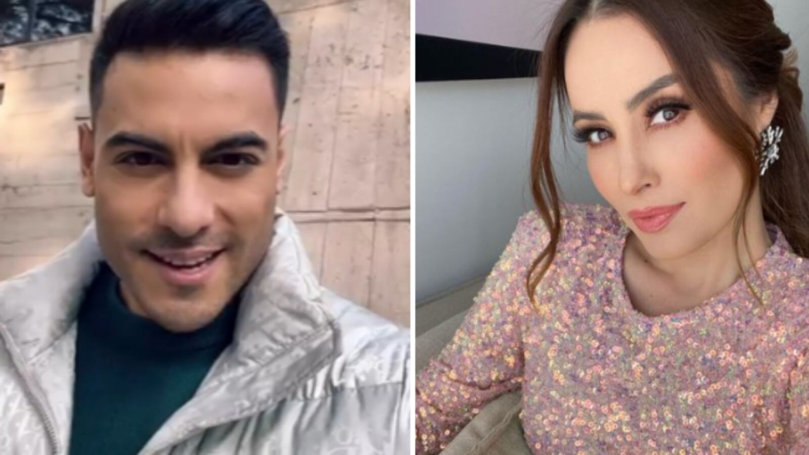 Carlos Rivera y Cynthia Rodríguez