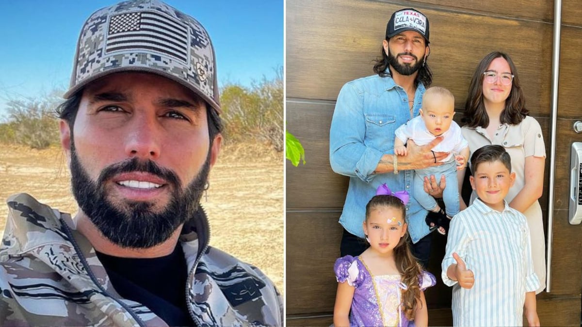 Poncho de Nigris es el orgulloso padre de cuatro hijos