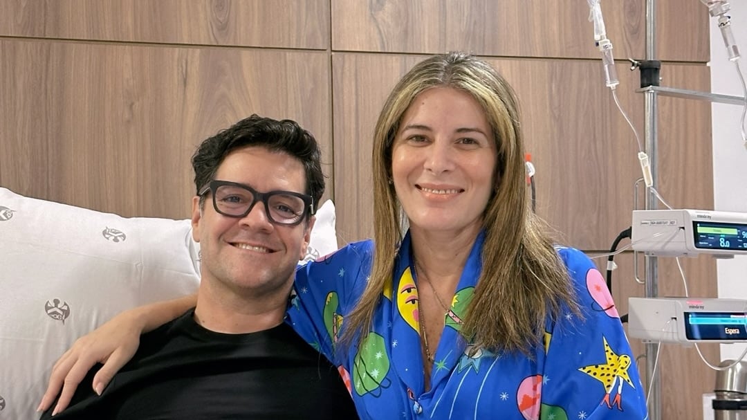 Carlos Luis Andrade y su esposa Gabriela Díaz