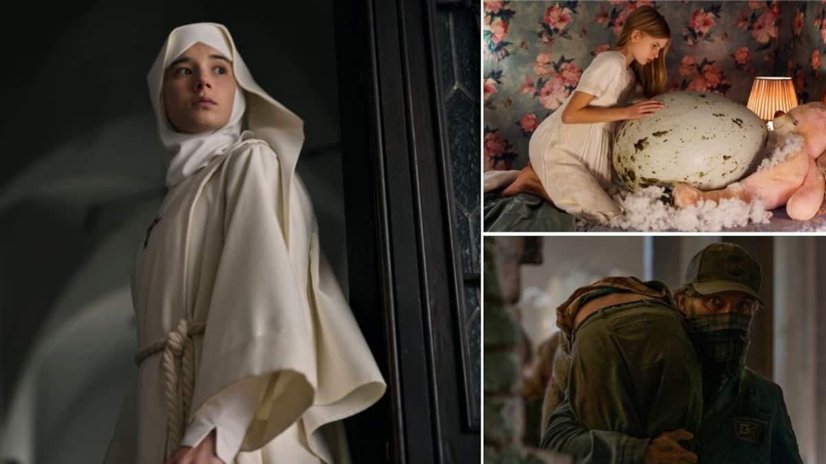 Fotogramas de Hermana Muerte, Cría siniestra y Un lugar en silencio: Parte II