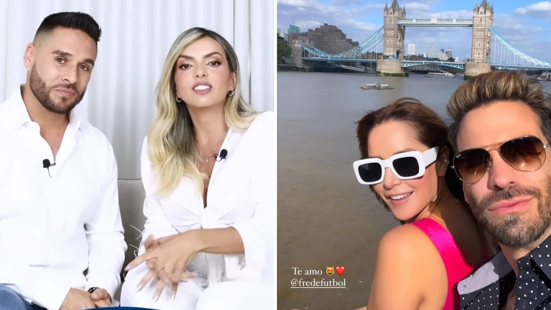 Sebastián Caicedo lanzó una marca de champú junto a Julia Diez, su novia.