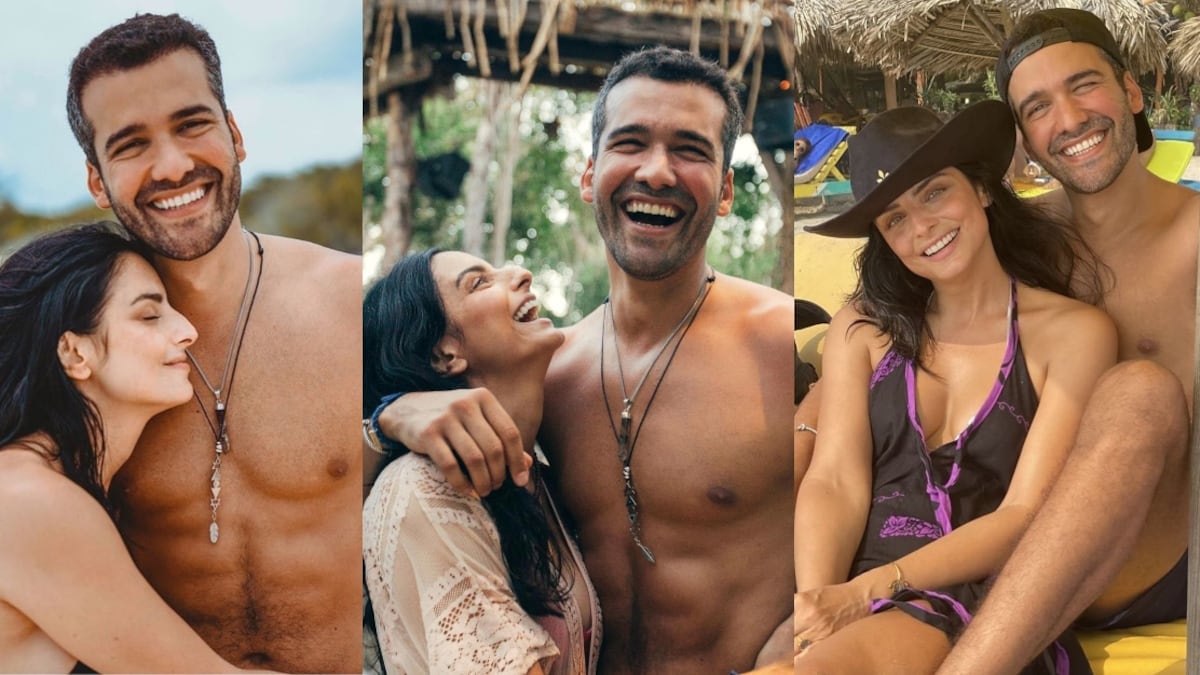 Aislinn Derbez y su novio