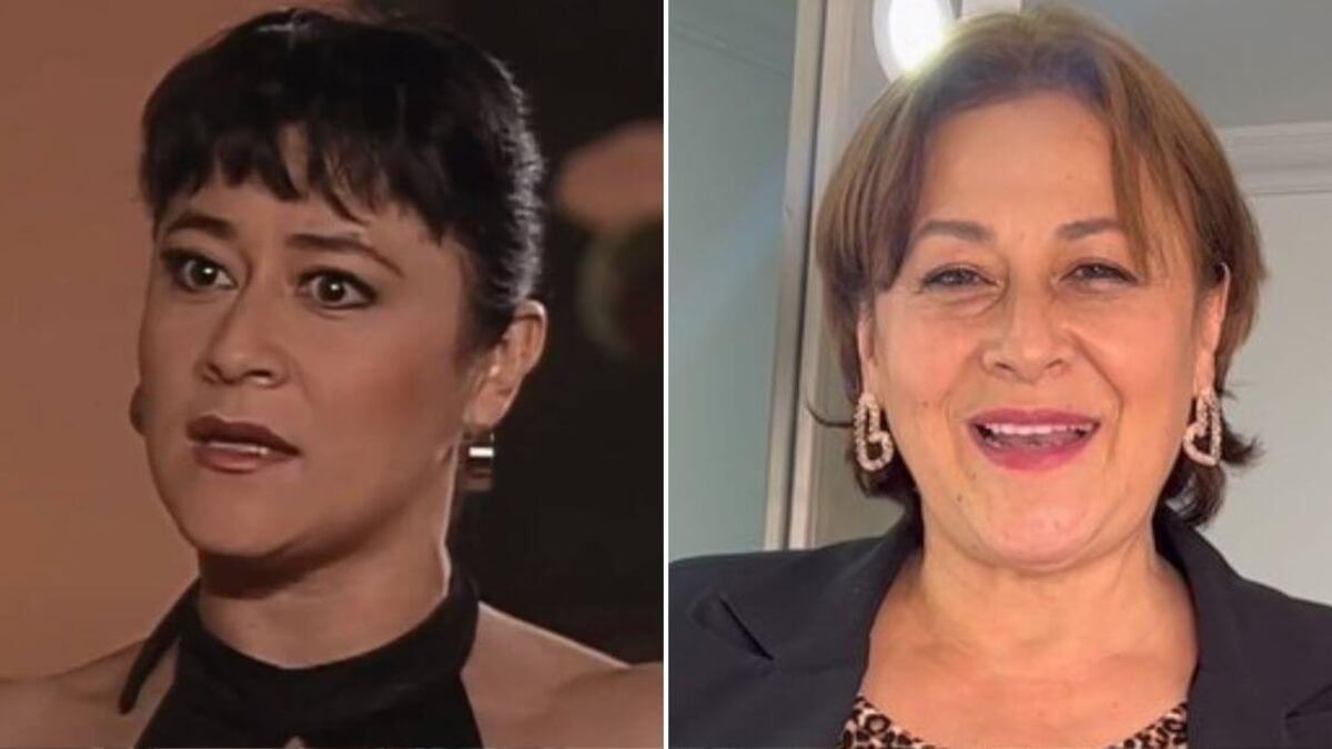 Alina Lozano en 'Pedro, el escamoso' y en la actualidad