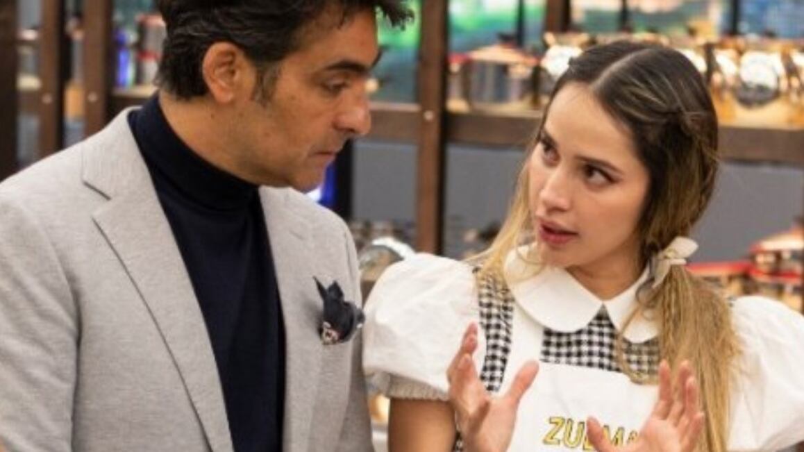 La actriz Zulma Rey no duda en encantar a todos con su gracia en 'MasterChef Celebrity Colombia' pero también con sus tiernas reproches.