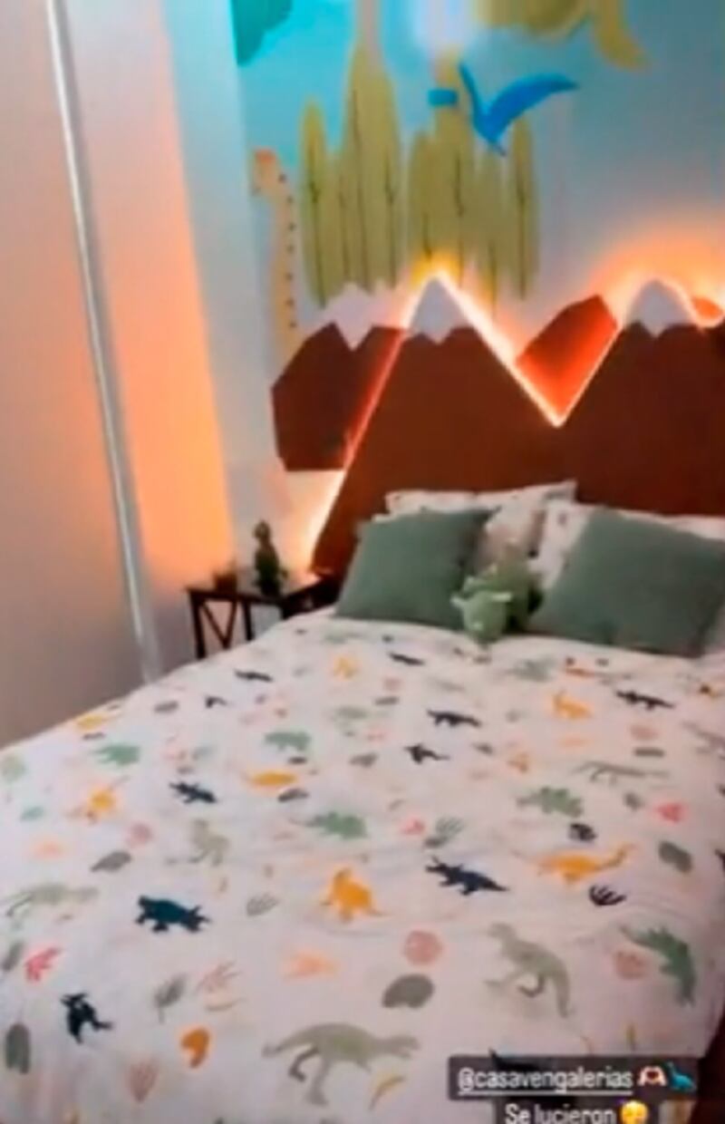 Daisy Anahy mostró la habitación del bebé