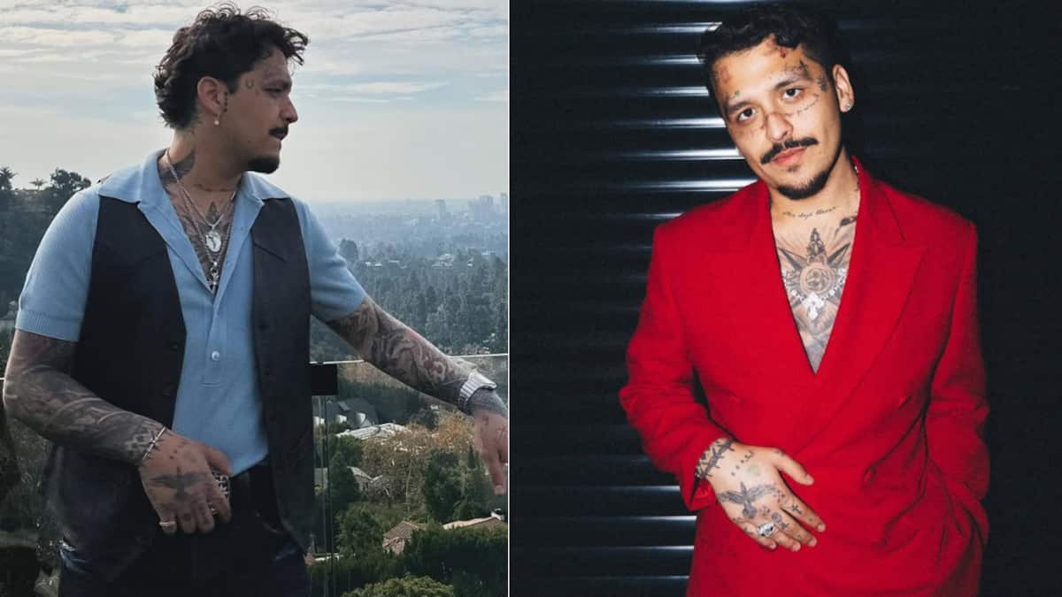 Christian Nodal protagonizó la portada de la revista Rolling Stone en español y su look acaparó la atención.