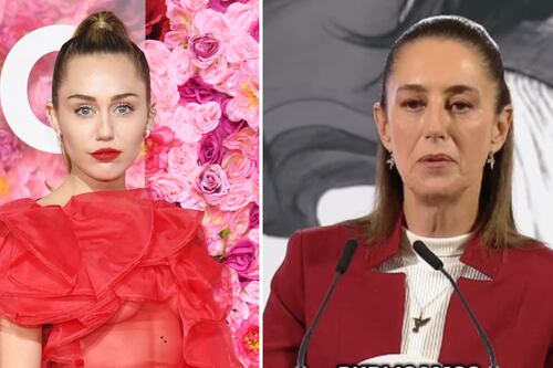 ¿Claudia Sheinbaum, eres tú? Miley Cyrus reaparece irreconocible con nuevo look y la confunden con la presidenta mexicana