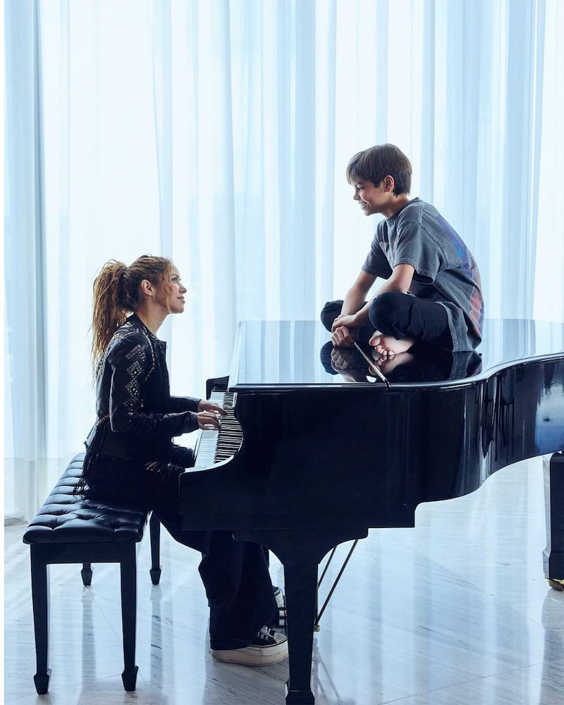 Shakira y Milan Piqué