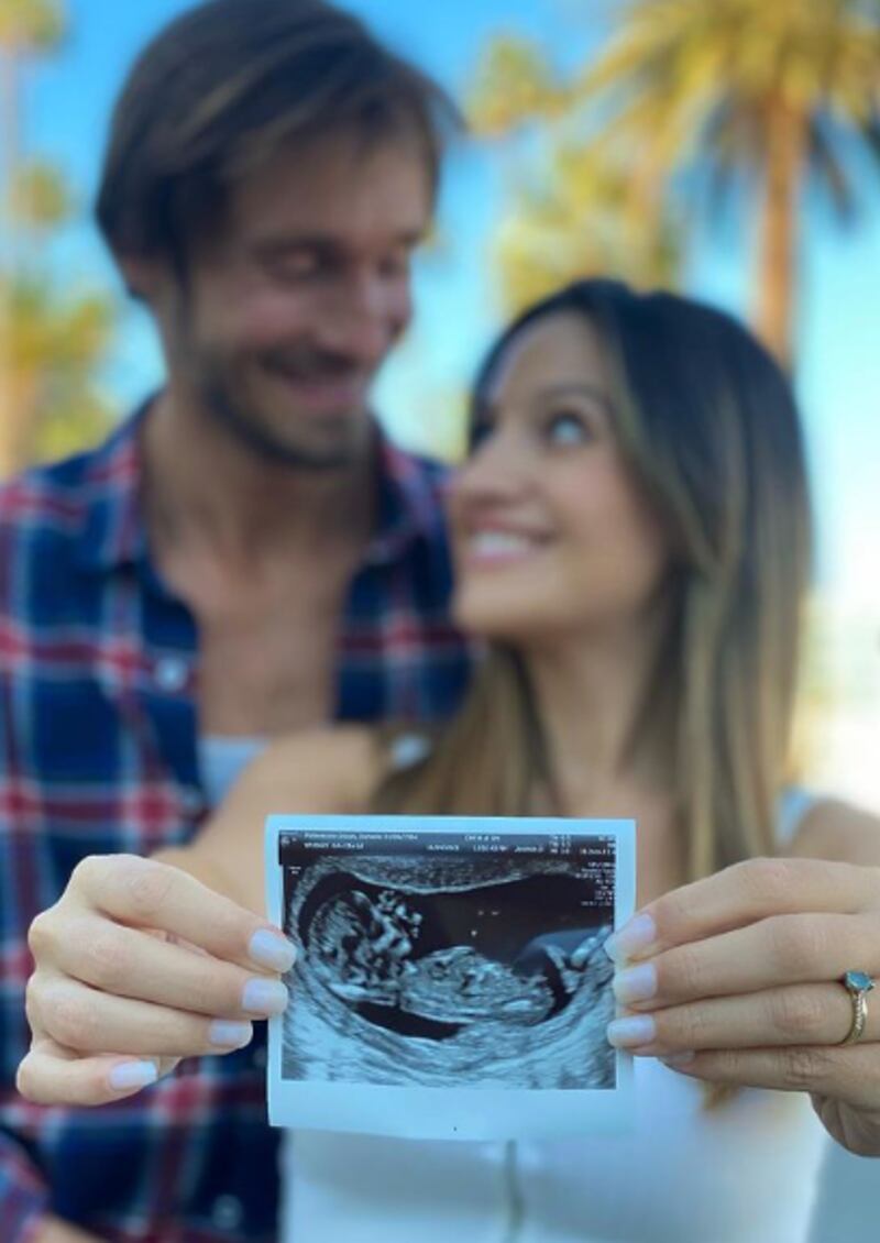 Daniela Palavecino espera a su primer hijo junto a Deniss Rakovich