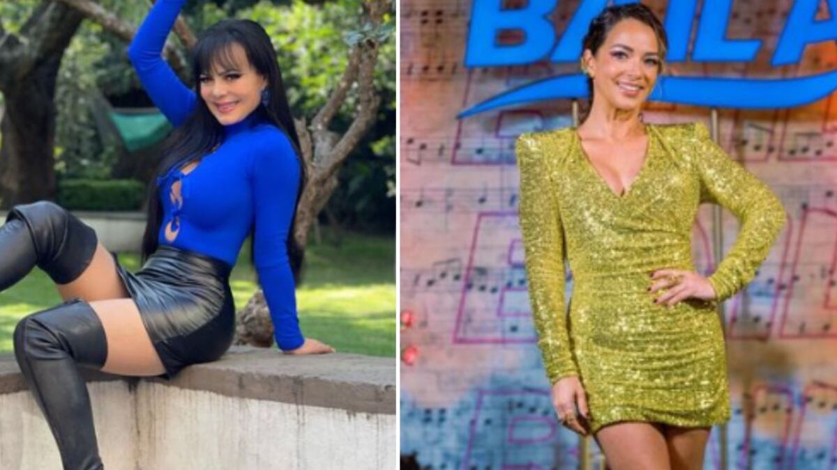 Adamari López y Maribel Guardia enseñan cómo llevar las lentejuelas