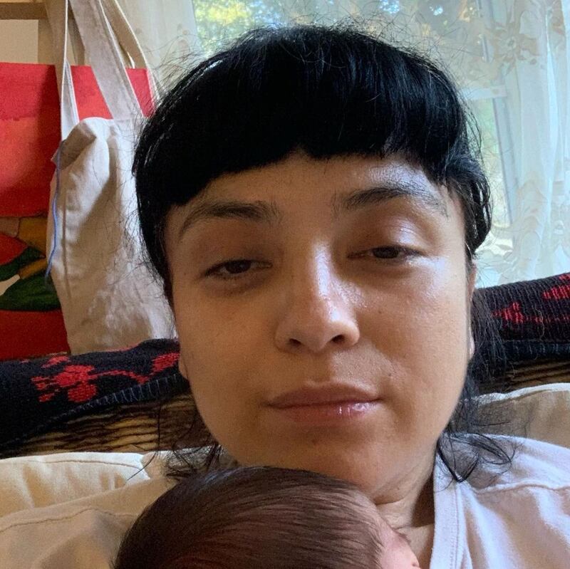 Mon Laferte maternidad