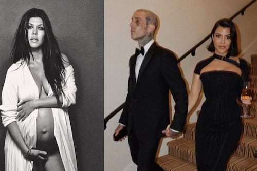 Las fotos que pueden ser señal de que Kourtney Kardashian ya está embarazada de Travis Barker