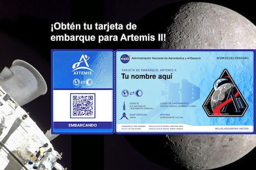 Así puedes enviar tu nombre a la Luna con la misión tripulada Artemis II de la NASA