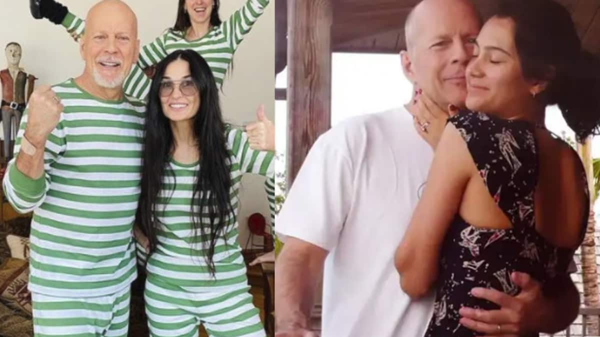 Bruce Willis y Demi Moore esposa