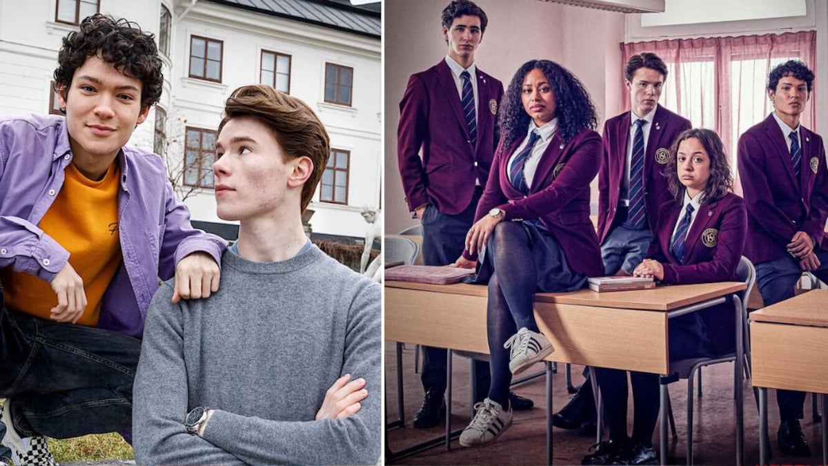 El elenco juvenil de la serie 'Jóvenes altezas'