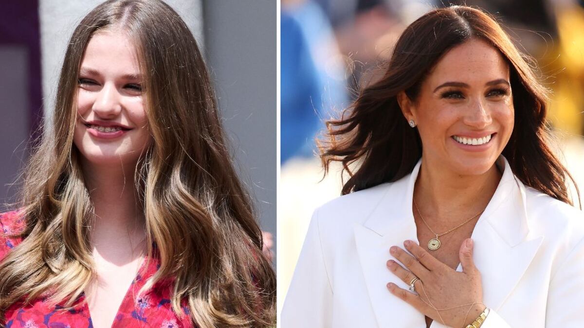 Princesa Leonor y Meghan Markle looks