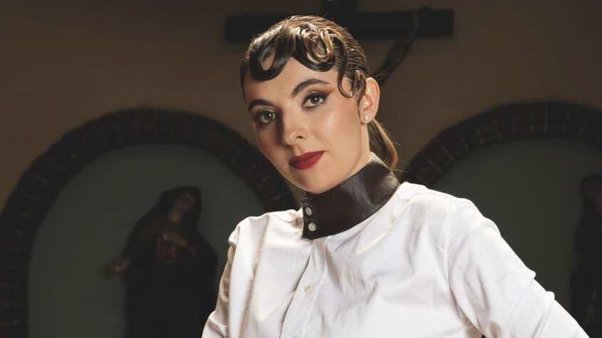 Macarena Moreno, candidata a Reina San Francisco de Quito