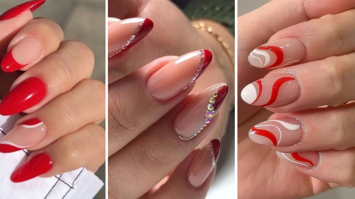 Uñas rojas clásicas y elegantes