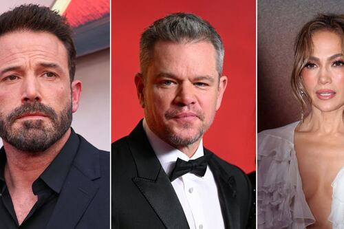 Mientras Matt Damon estaría apoyando a Ben Affleck, habría cometido una indiscreción sobre su relación con Jlo