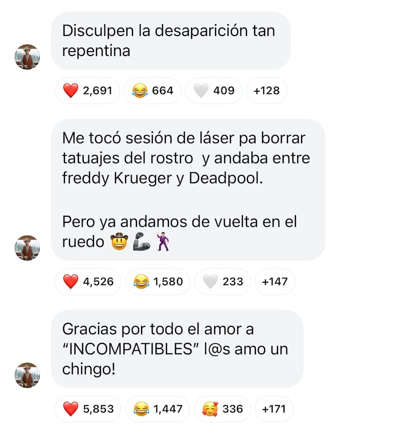 Christian Nodal explica el motivo de su repentina "desaparición"