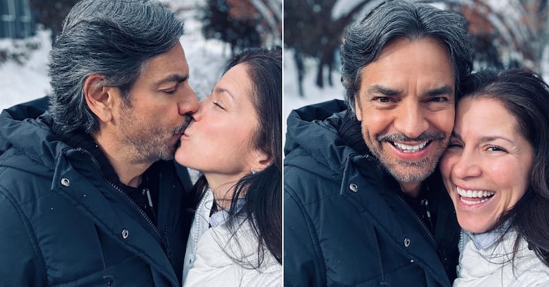 Eugenio Derbez y Alessandra Rosaldo renovaron sus votos