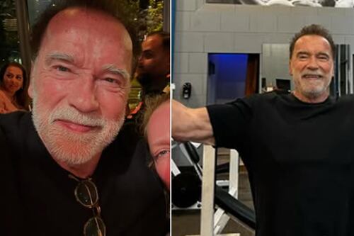 “Le dio el viejazo”, Arnold Schwarzenegger graba nueva película navideña pero lo critican por su aspecto