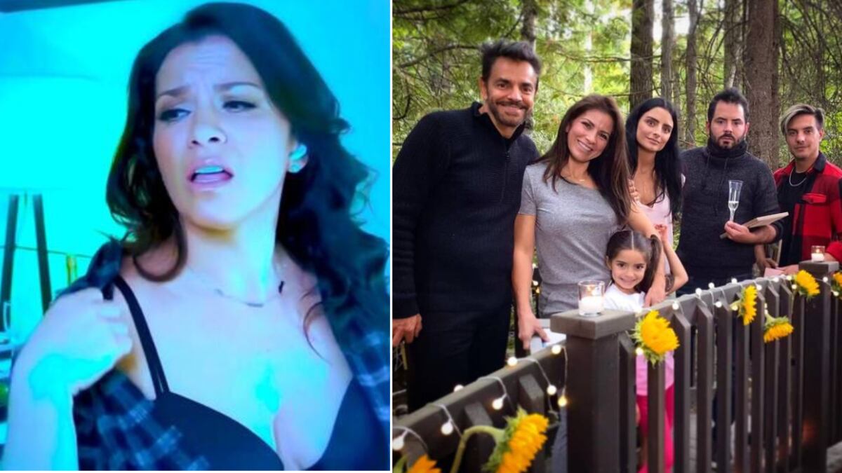 Alessandra Rosaldo y Eugenio Derbez aprovecharon la tendencia de Shakira.